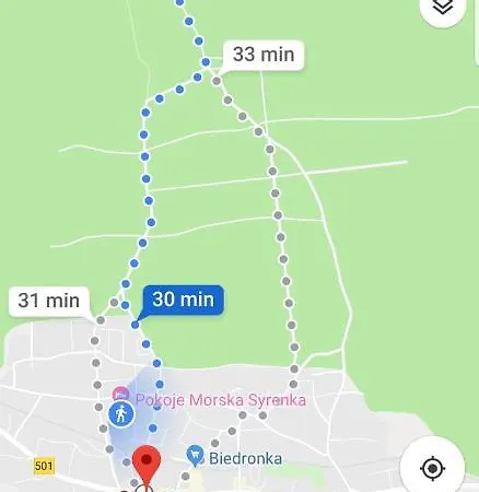 Morska Syrenka Ubytování v soukromí